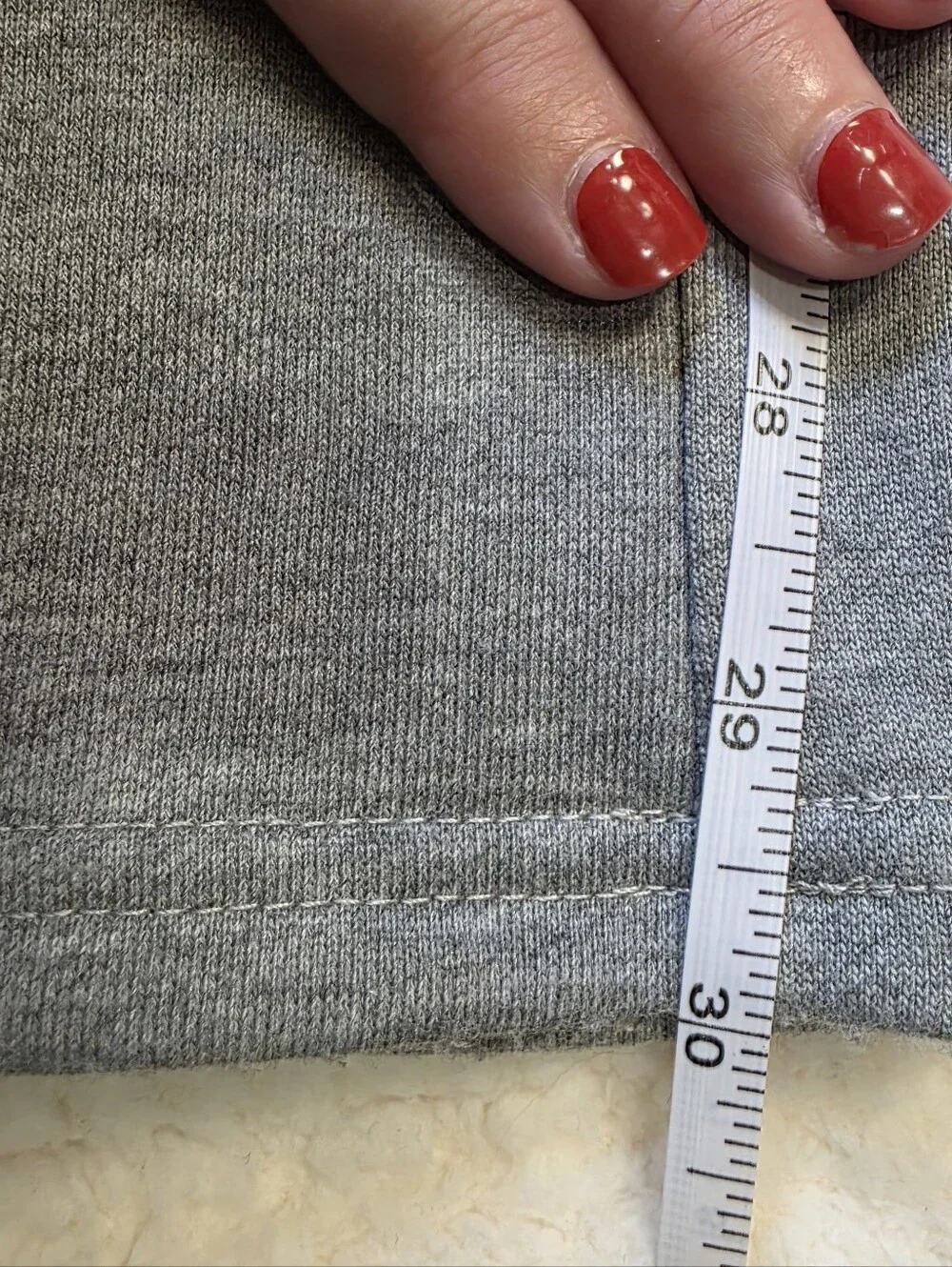 Blue Blush Gray Tie Strap Wide Leg Lounge Jumpsuit M